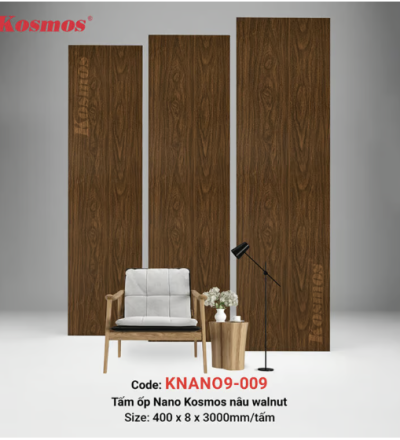 Nano 8mm SPC nâu óc chó (Walnut) KNANO9-009